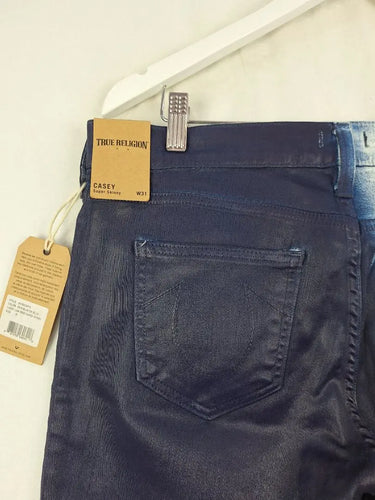 True Religion Super Skinny Blue Spray Jeans Size 14 by SwapUp-Online Second Hand Store-Online Thrift Store