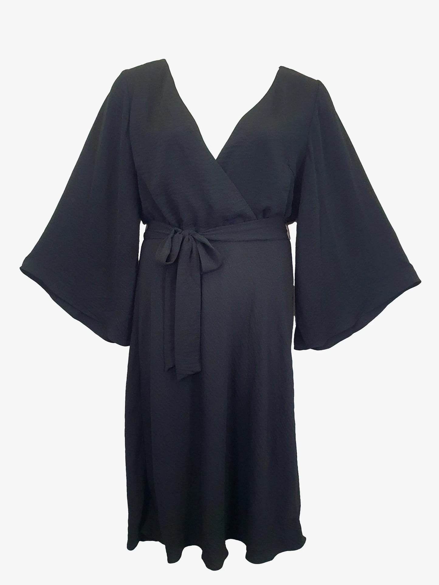 Tussah Classic V Neck Midi Dress Size 16 by SwapUp-Online Second Hand Store-Online Thrift Store