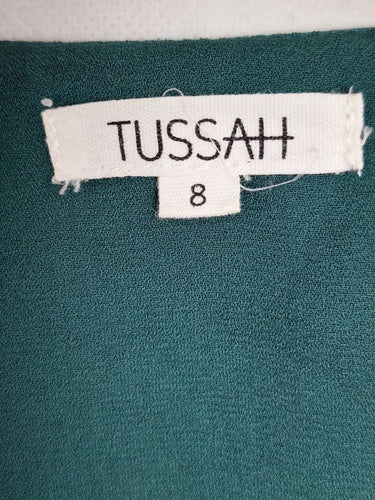 Tussah Emerald Wrap Style Tie Dress Size 8 by SwapUp-Online Second Hand Store-Online Thrift Store