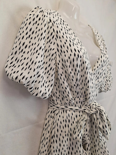 Tussah Luxurious Puff Sleeve Mini Dress Size 10 by SwapUp-Online Second Hand Store-Online Thrift Store
