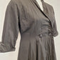Unique Vintage Plunge Neck Vintage Midi Dress Size L by SwapUp-Online Second Hand Store-Online Thrift Store