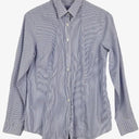Van Heusen Blue Pinstripe Collared Shirt Size 10 by SwapUp-Online Second Hand Store-Online Thrift Store