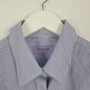 Van Heusen Blue Pinstripe Collared Shirt Size 10 by SwapUp-Online Second Hand Store-Online Thrift Store