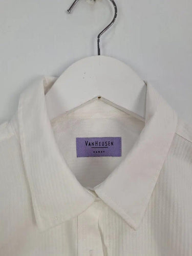 Van Heusen Minimalist Smart Button Up Shirt Size 10 by SwapUp-Online Second Hand Store-Online Thrift Store