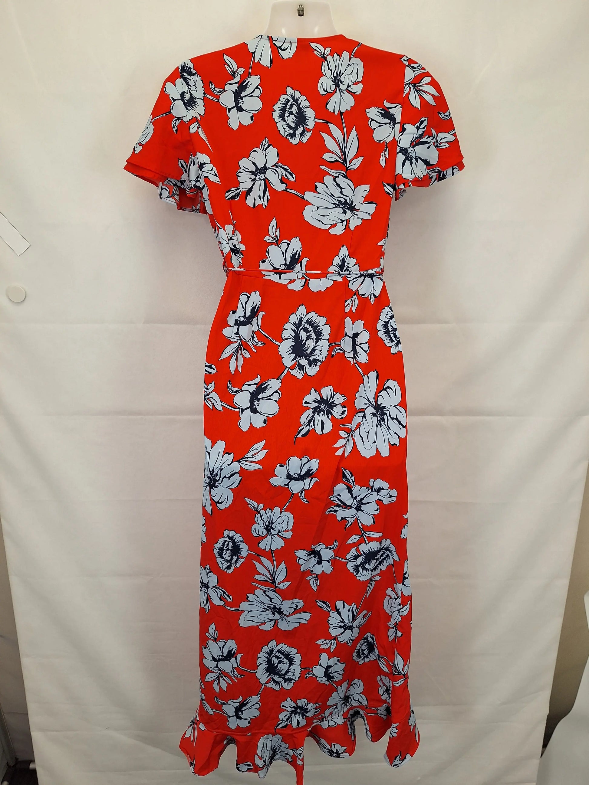 Vera Moda Floral Wrap Maxi Dress Size XS by SwapUp-Online Second Hand Store-Online Thrift Store