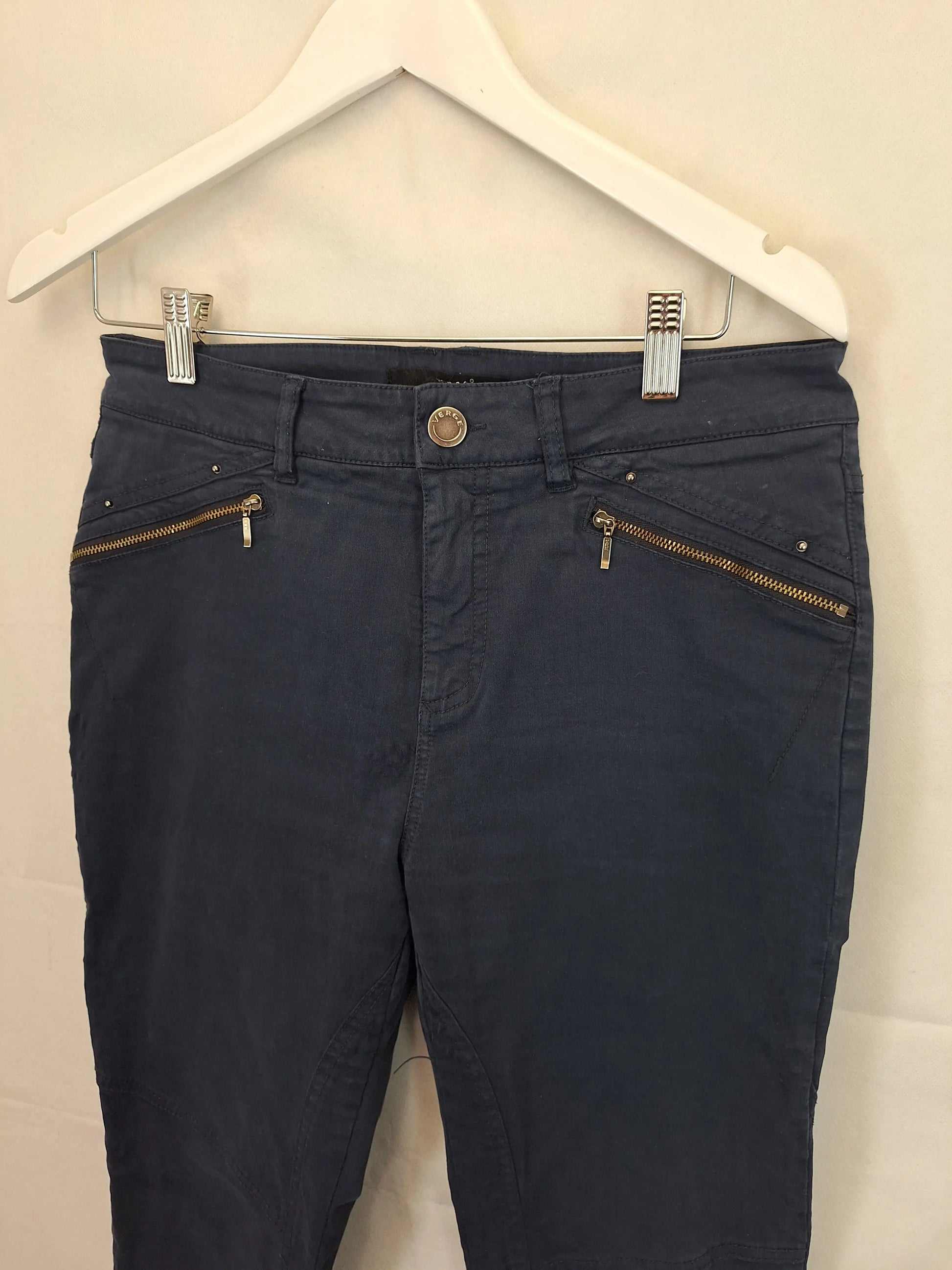 Verge Navy Jeans Size 12 by SwapUp-Online Second Hand Store-Online Thrift Store