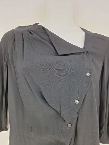 Veronika Maine Asymmetrical Casual Fit Dress Size 12 by SwapUp-Online Second Hand Store-Online Thrift Store