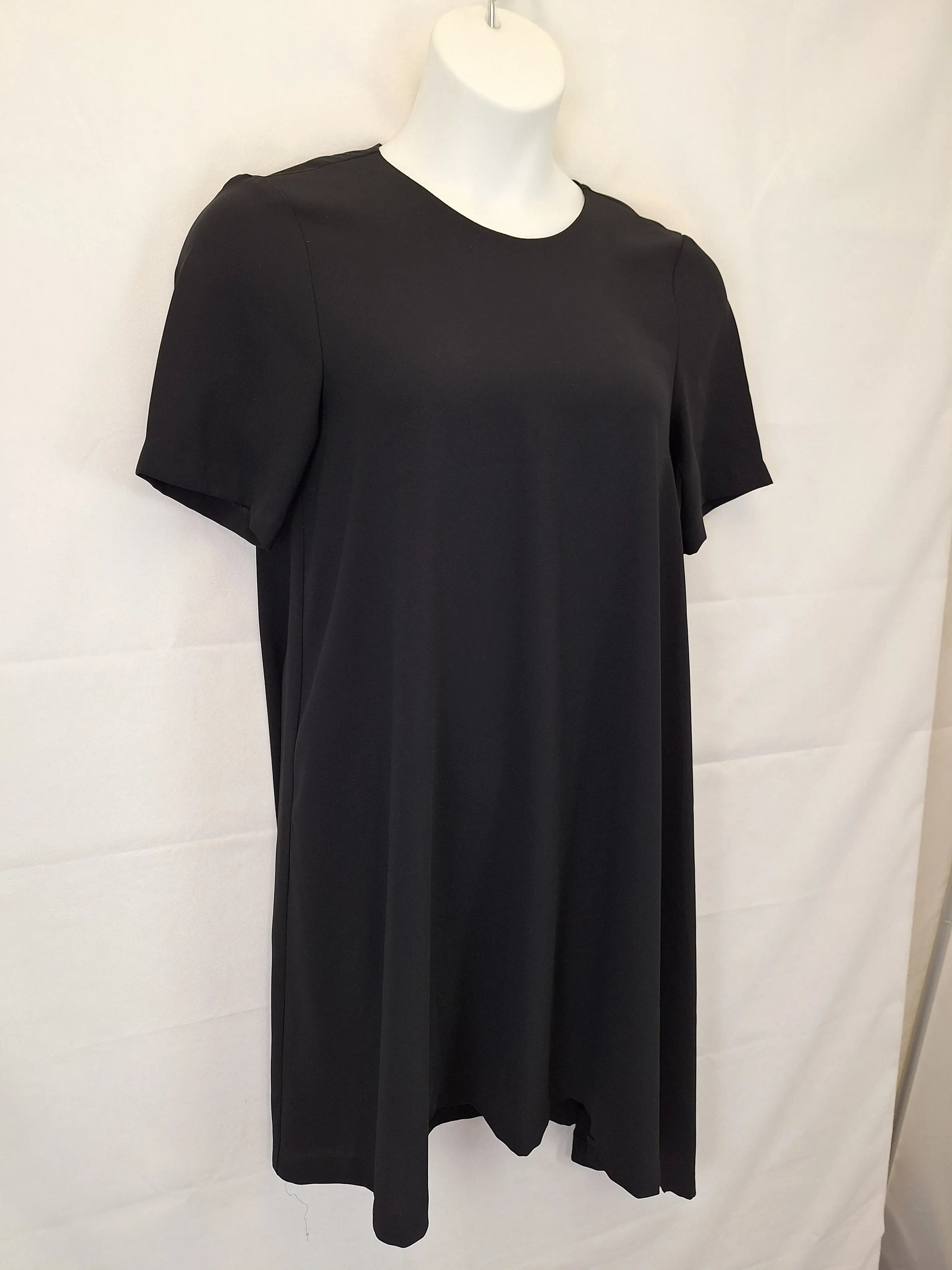 Veronika Maine Asymmetrical Chic Mini Dress Size 12 by SwapUp-Online Second Hand Store-Online Thrift Store