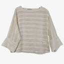 Veronika Maine Casual Striped Sheer Blouse Size 8 by SwapUp-Online Second Hand Store-Online Thrift Store