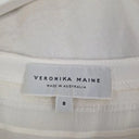 Veronika Maine Casual Striped Sheer Blouse Size 8 by SwapUp-Online Second Hand Store-Online Thrift Store