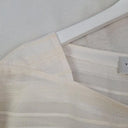 Veronika Maine Casual Striped Sheer Blouse Size 8 by SwapUp-Online Second Hand Store-Online Thrift Store