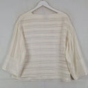 Veronika Maine Casual Striped Sheer Blouse Size 8 by SwapUp-Online Second Hand Store-Online Thrift Store