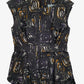 Veronika Maine Charcoal Swirl Sleeveless Office Top Size 6 by SwapUp-Online Second Hand Store-Online Thrift Store