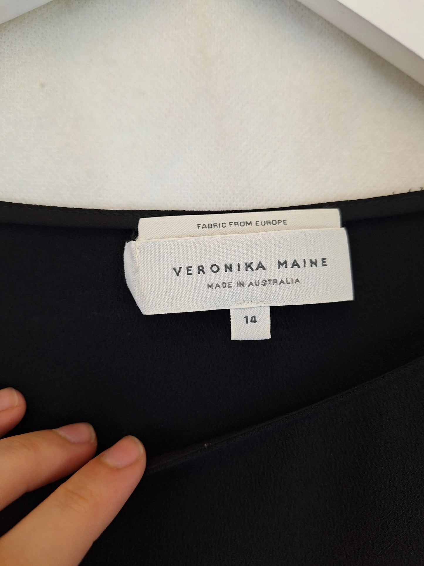 Veronika Maine Classic Boat Neck Everyday  Top Size 14 by SwapUp-Online Second Hand Store-Online Thrift Store