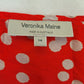 Veronika Maine Classic Silk Ruffle Top Size 14 by SwapUp-Online Second Hand Store-Online Thrift Store