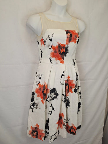 Veronika Maine Classy Mesh A Line Midi Dress Size 14 by SwapUp-Online Second Hand Store-Online Thrift Store
