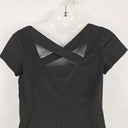 Veronika Maine Cross Back Little Black Dress Size 8 by SwapUp-Online Second Hand Store-Online Thrift Store