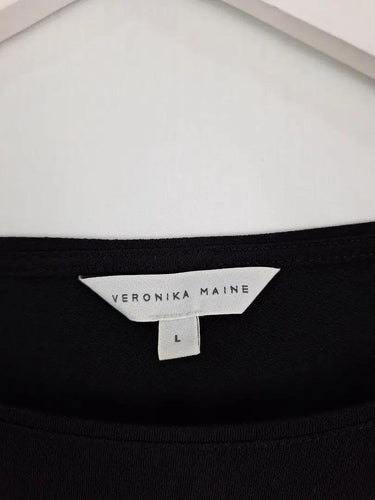 Veronika Maine Loose Everyday Tie Top Size L by SwapUp-Online Second Hand Store-Online Thrift Store