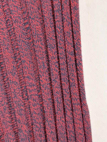 Veronika Maine Maroon Flecked Thick Tube Midi Skirt Size L by SwapUp-Online Second Hand Store-Online Thrift Store