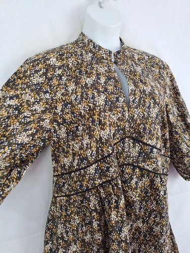 Veronika Maine Mini Python Trapeze Mini Dress Size 16 by SwapUp-Online Second Hand Store-Online Thrift Store