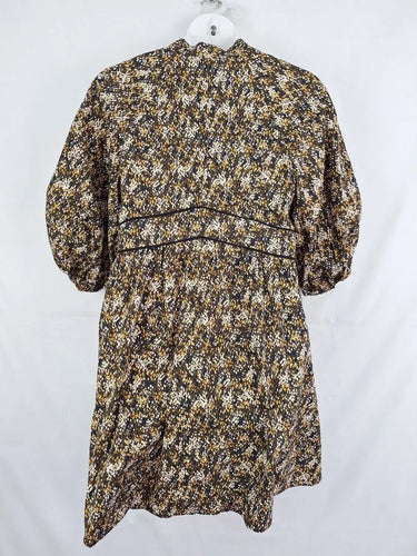 Veronika Maine Mini Python Trapeze Mini Dress Size 16 by SwapUp-Online Second Hand Store-Online Thrift Store