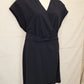 Veronika Maine Navy Office Midi Dress Size 14 by SwapUp-Online Second Hand Store-Online Thrift Store