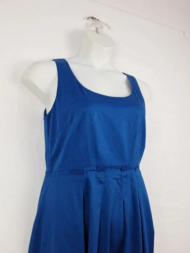 Veronika Maine Office Cobalt Shift Dress Size 12 by SwapUp-Online Second Hand Store-Online Thrift Store