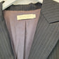Veronika Maine Pinstripe Single Breasted Office Staple Blazer Size 10 by SwapUp-Online Second Hand Store-Online Thrift Store