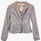 Veronika Maine Retro Ruched Single Breasted Blazer Size 10 by SwapUp-Online Second Hand Store-Online Thrift Store