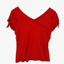 Veronika Maine Scarlett Tied Sleeve Vintage Top Size 10 by SwapUp-Online Second Hand Store-Online Thrift Store