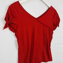 Veronika Maine Scarlett Tied Sleeve Vintage Top Size 10 by SwapUp-Online Second Hand Store-Online Thrift Store