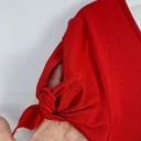 Veronika Maine Scarlett Tied Sleeve Vintage Top Size 10 by SwapUp-Online Second Hand Store-Online Thrift Store