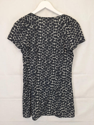 Second-Hand - Veronika Maine Spotted Scoop Work Top Size 8 - SwapUp