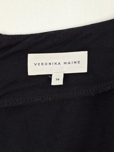 Veronika Maine Static Front Pocket Midi Dress Size 14 by SwapUp-Online Second Hand Store-Online Thrift Store