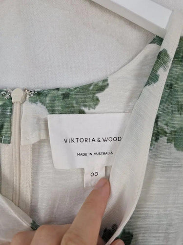 Viktoria & Woods Minimalist Sheer Silk Mini Dress Size 4 by SwapUp-Online Second Hand Store-Online Thrift Store