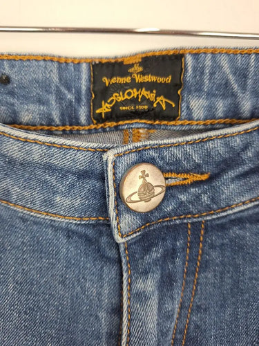 Vivienne Westwood Distressed Skinny Denim Jeans Size M by SwapUp-Online Second Hand Store-Online Thrift Store
