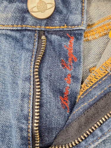 Vivienne Westwood Distressed Skinny Denim Jeans Size M by SwapUp-Online Second Hand Store-Online Thrift Store