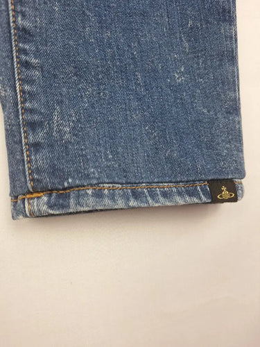 Vivienne Westwood Distressed Skinny Denim Jeans Size M by SwapUp-Online Second Hand Store-Online Thrift Store