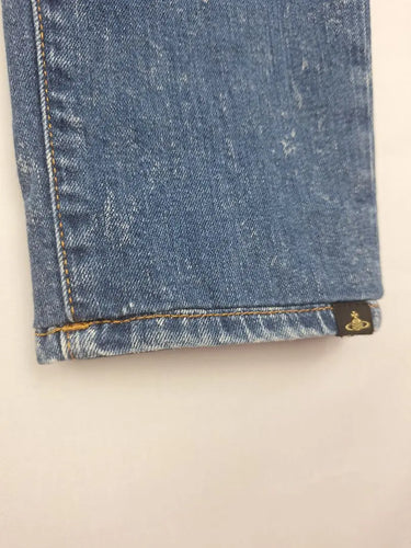 Vivienne Westwood Distressed Skinny Denim Jeans Size M by SwapUp-Online Second Hand Store-Online Thrift Store