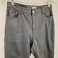Wakee Denim Stylish Faux Leather  Pants Size 16 by SwapUp-Online Second Hand Store-Online Thrift Store