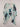Wayne Cooper Aqua Geometric Flowy Kaftan Top Size L by SwapUp-Online Second Hand Store-Online Thrift Store
