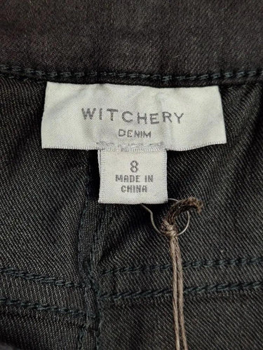 Welt Pocket Skinny Crop Denim Jeans Pants Size 8 by SwapUp-Online Second Hand Store-Online Thrift Store