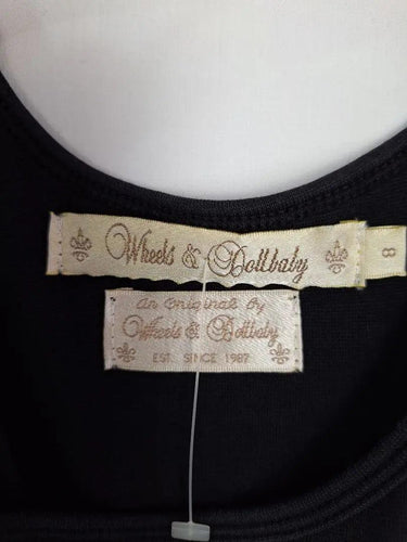 Wheels & Dollbaby Bodycon Tattoo Print Dress Size 8 by SwapUp-Online Second Hand Store-Online Thrift Store