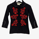 Wheels & Dollbaby Vintage Rose Embroidery Cardigan Size 8 by SwapUp-Online Second Hand Store-Online Thrift Store
