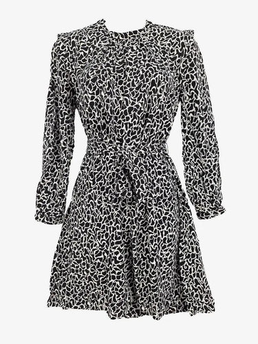Whistles Abstract Swirl Mini Dress Size 6 by SwapUp-Online Second Hand Store-Online Thrift Store