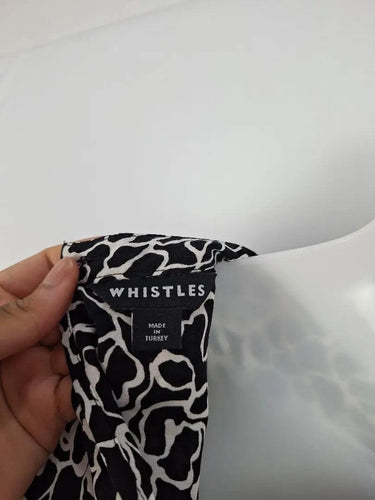 Whistles Abstract Swirl Mini Dress Size 6 by SwapUp-Online Second Hand Store-Online Thrift Store