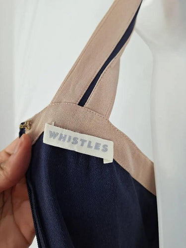 Whistles Lace Up Silk Summer Dress Size 6 by SwapUp-Online Second Hand Store-Online Thrift Store