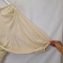 White Closet Draped Lemon Blouse Top Size 10 by SwapUp-Online Second Hand Store-Online Thrift Store