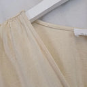 White Closet Draped Lemon Blouse Top Size 10 by SwapUp-Online Second Hand Store-Online Thrift Store