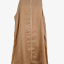 White Closet Sandy Linen Blanket Stitch Dress Size 12 by SwapUp-Online Second Hand Store-Online Thrift Store